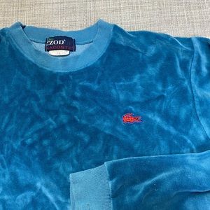 Izod x Lacoste Velvet Crewneck